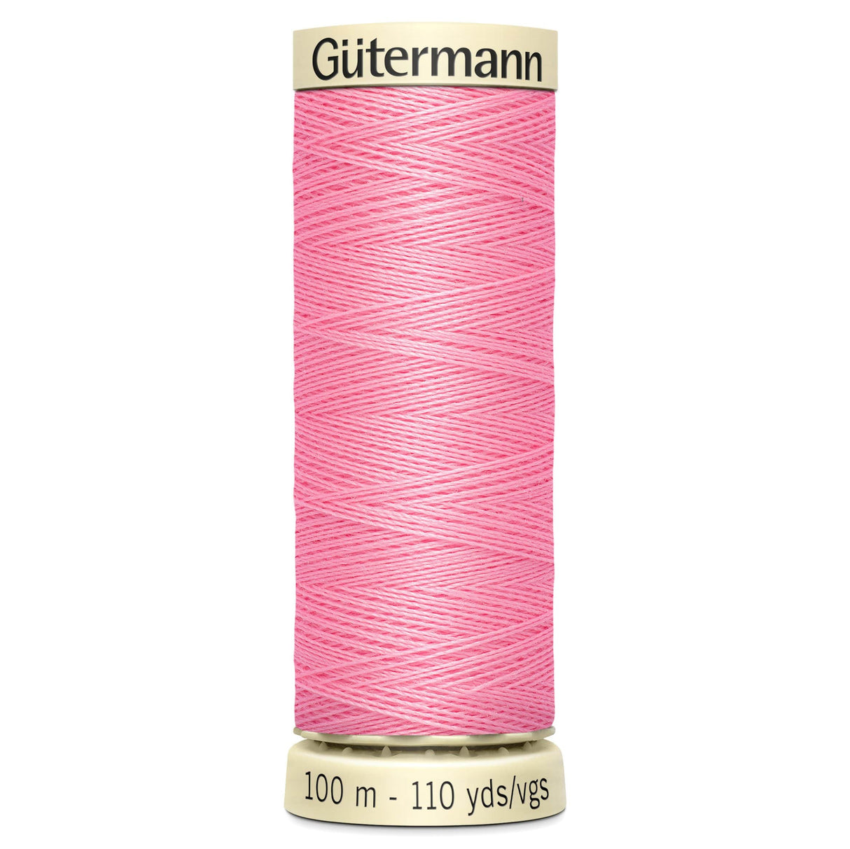 Groves Haberdashery 758 Gutermann Thread Sewing Cotton 100 m Black to Pink