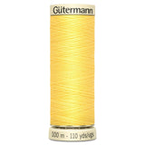 Groves Haberdashery 852 Gutermann Thread Sewing Cotton 100 m Black to Pink