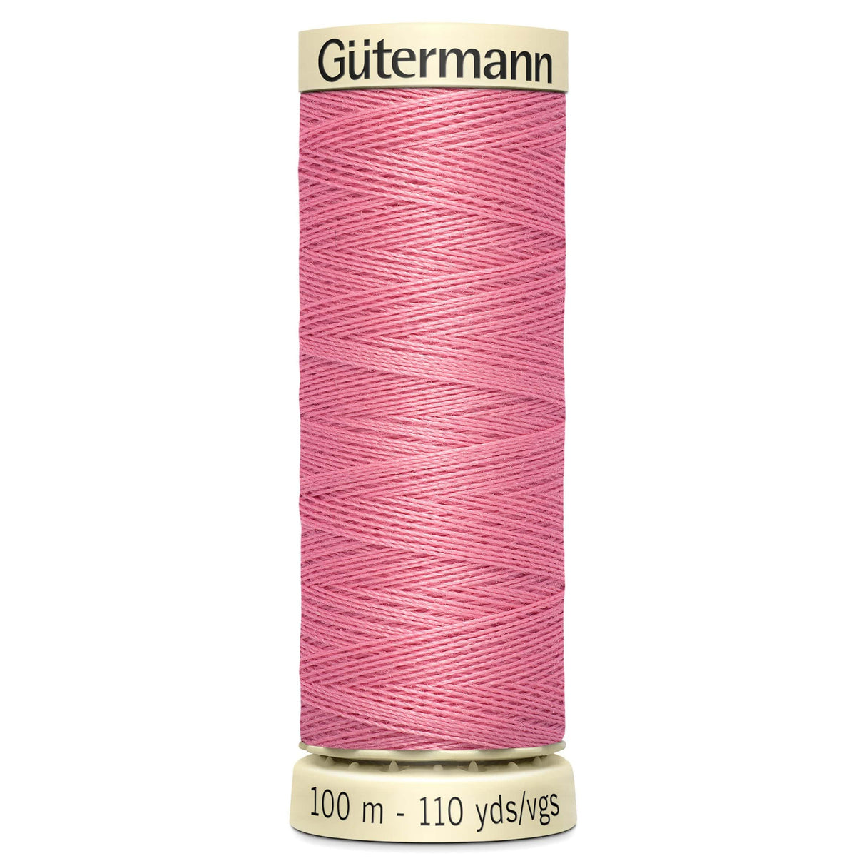 Groves Haberdashery 889 Gutermann Thread Sewing Cotton 100 m Black to Pink