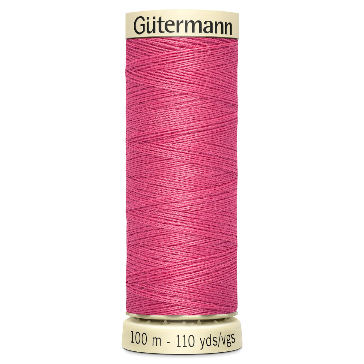 Groves Haberdashery 890 Gutermann Thread Sewing Cotton 100 m Black to Pink