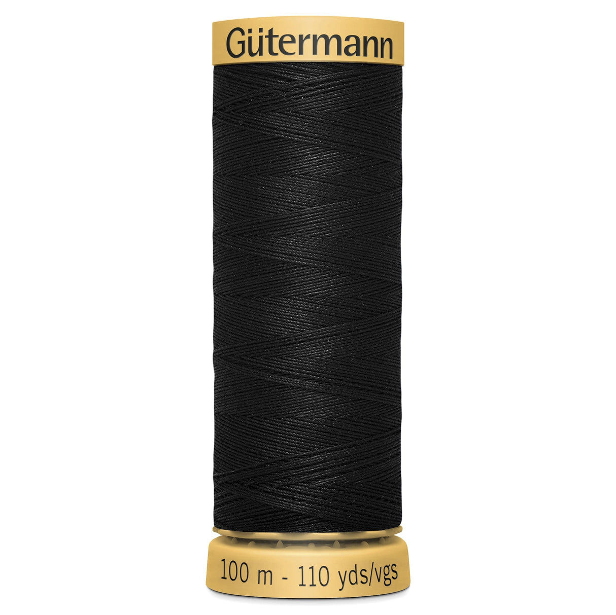 Groves Haberdashery Black (000) Gutermann Thread Sewing Cotton 100 m Black to Pink