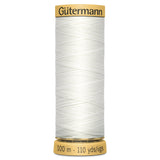 Groves Haberdashery White (800) Gutermann Thread Sewing Cotton 100 m Black to Pink