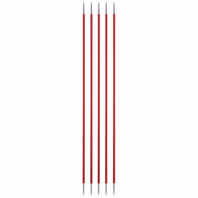 Groves Knitting Needles Zing: Knitting Pins: Double-Ended: Set of Five: 15cm x 2.50mm