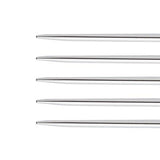 Groves Needles & Hooks 2.25mm Nova Metal: Knitting Pins: Double-Ended: Set of Five: 15cm