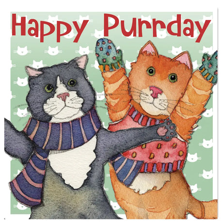 Emma Ball Happy Purrday Birthday Card