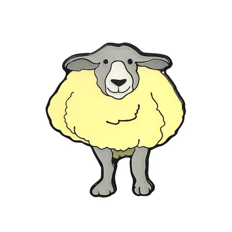 Emma Ball Happy Sheep Badge
