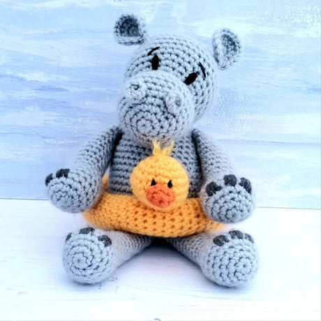 Henry Hippo Crochet Pattern