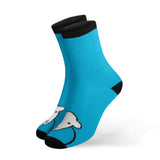 Herdy Hello Socks Blue Size 4 - 7