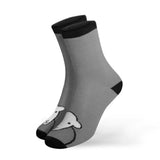 Herdy Hello Socks Grey Size 4 - 7