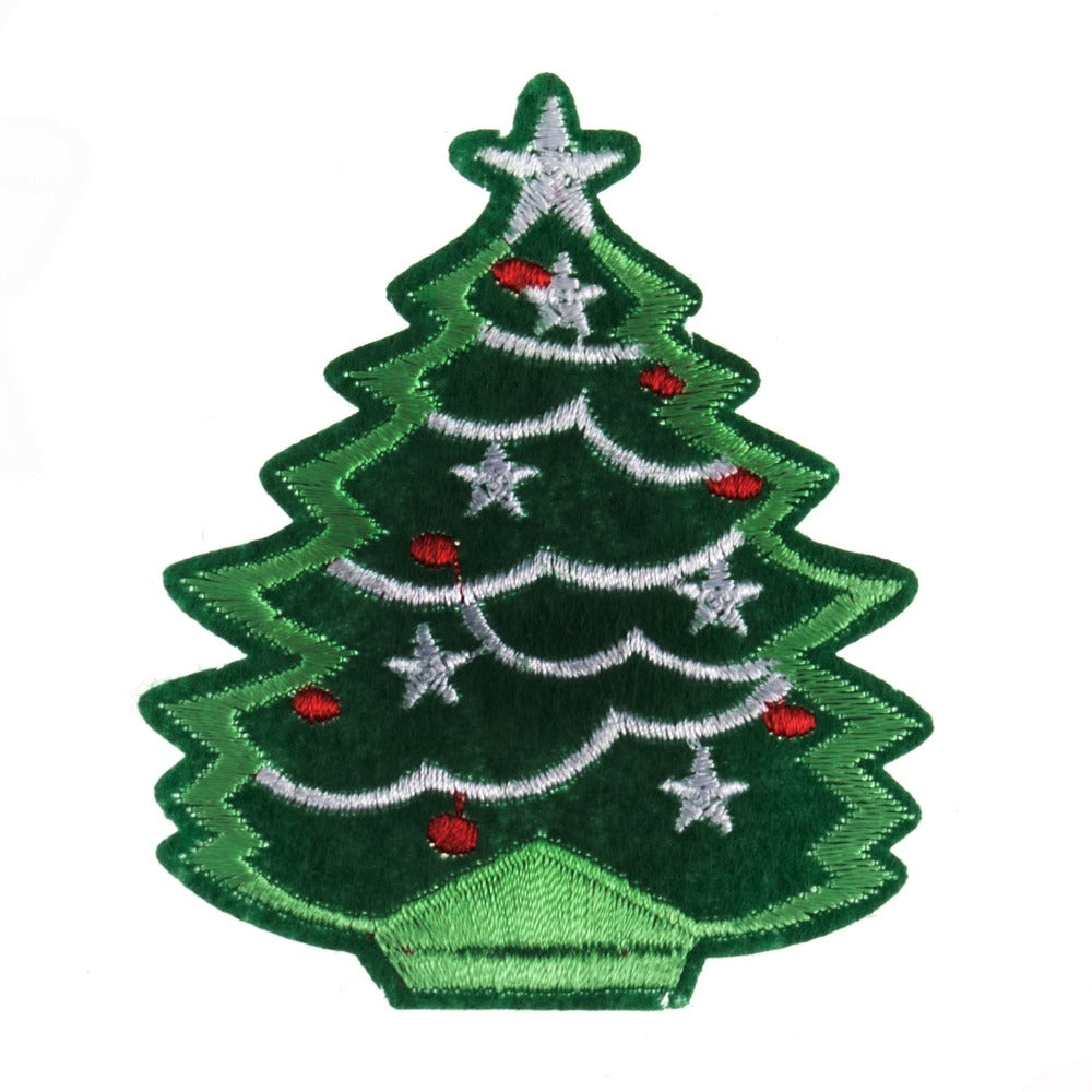 Iron on Motif Christmas Tree