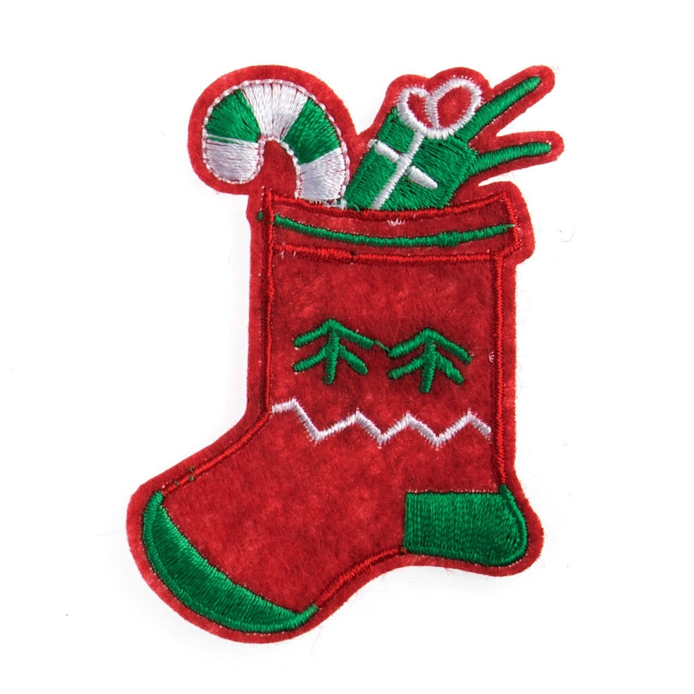 Iron on Motif Stocking