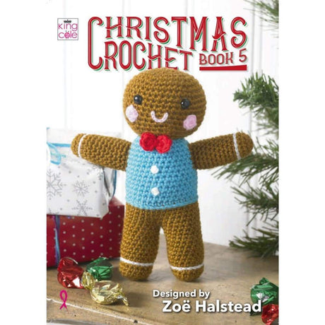 King Cole book King Cole Christmas Crochet Book 5