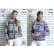 King Cole Patterns King Cole Drifter Chunky Knitting Pattern 4849