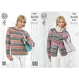 King Cole Patterns King Cole Drifter DK Knitting Pattern 4250
