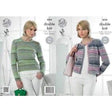 King Cole Patterns King Cole Drifter DK Knitting Pattern 4254