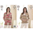 King Cole Patterns King Cole Drifter DK Knitting Pattern 4544