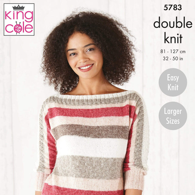 King Cole Patterns King Cole Harvest DK Knitting Pattern 5783
