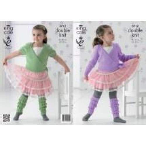 King Cole Patterns King Cole Kids DK Knitting Pattern 3712