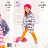 King Cole Patterns King Cole Kids DK Knitting Pattern 5595