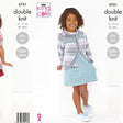 King Cole Patterns King Cole Kids DK Knitting Pattern 5731