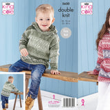 King Cole Patterns King Cole Kids Easy Knit Sweater Pattern 5650