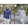 King Cole Patterns King Cole Ladies Aran Knitting Pattern 5154