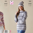 King Cole Patterns King Cole Ladies Aran Knitting Pattern 5805