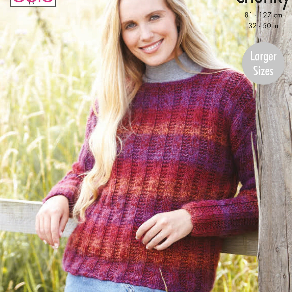 King Cole Patterns King Cole Ladies Chunky Knitting Pattern 5816