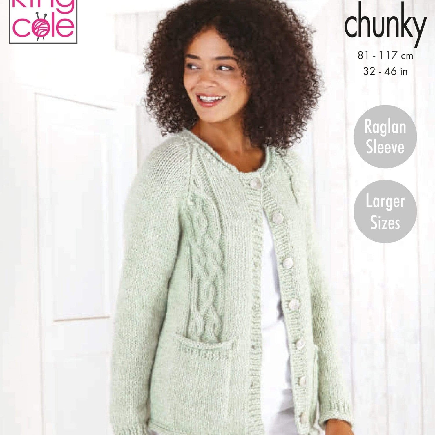King Cole Ladies Chunky Knitting Pattern 5827 – Wool n Stuff