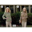 King Cole Patterns King Cole Ladies Drifter DK Knitting Pattern 4956