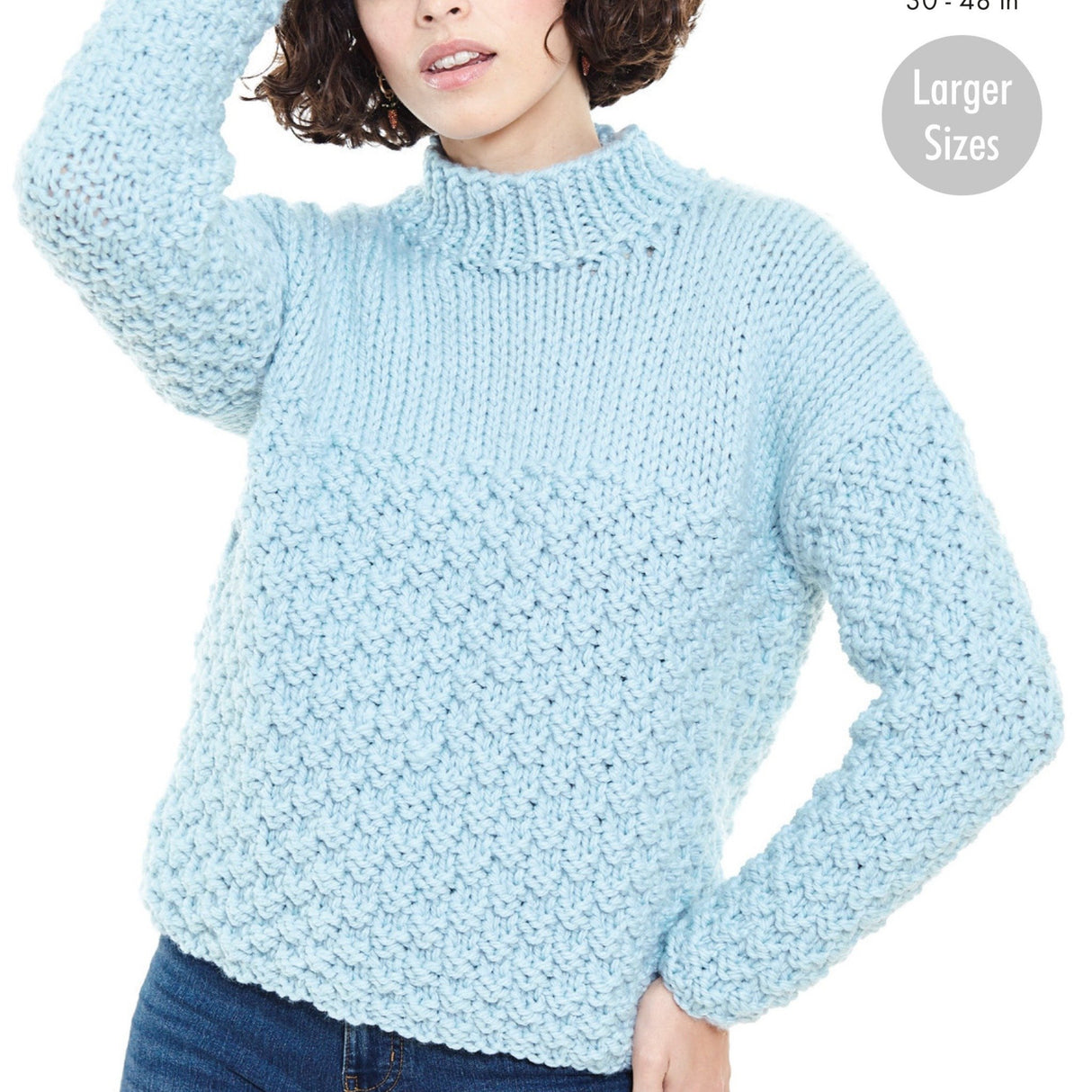 King Cole Patterns King Cole Ladies Super Chunky Knitting Pattern 5839