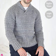 King Cole Patterns King Cole Mens Chunky Knitting Pattern 5819