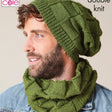 King Cole Patterns King Cole Mens Hat Knitting Pattern 5859