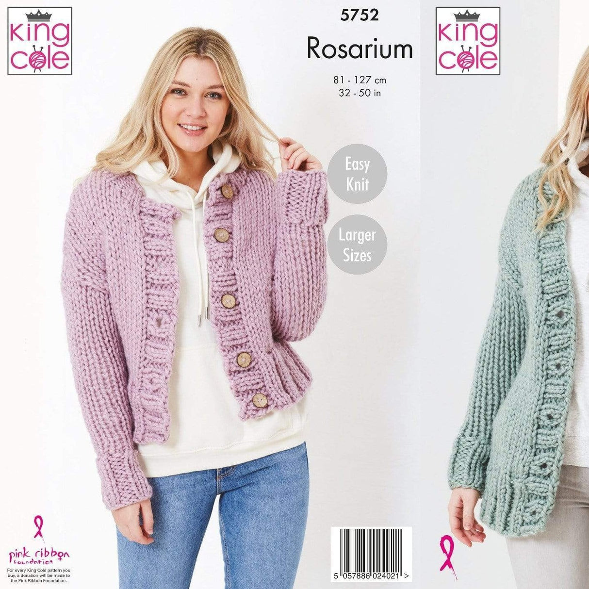 King Cole Patterns King Cole Rosarium Knitting Pattern 5752