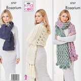 King Cole Patterns King Cole Rosarium Knitting Pattern 5757
