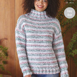 King Cole Patterns King Cole Super Chunky Knitting Pattern 5780