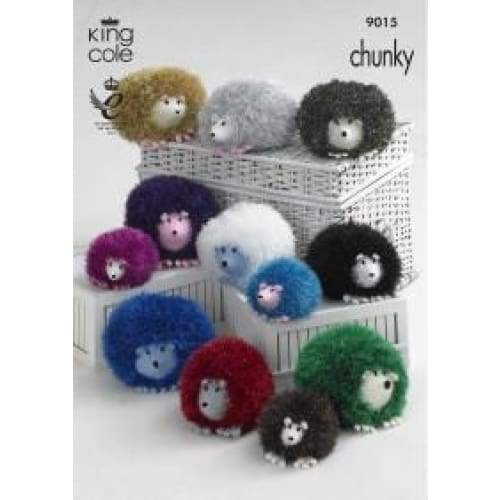King Cole Patterns King Cole Tinsel Chunky Knitting Pattern 9015