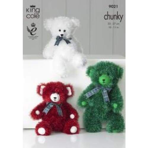 King Cole Patterns King Cole Tinsel Chunky Knitting Pattern 9021