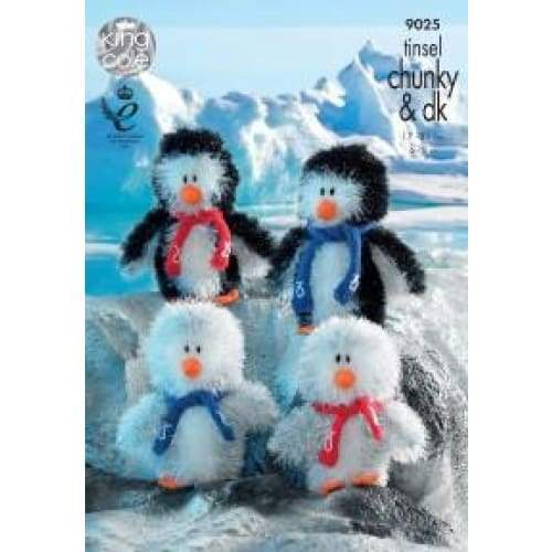King Cole Patterns King Cole Tinsel Chunky Knitting Pattern 9025