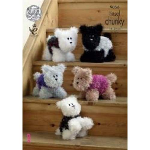 King Cole Patterns King Cole Tinsel Chunky Knitting Pattern 9056