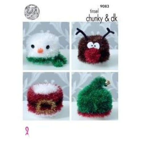King Cole Patterns King Cole Tinsel Chunky Pattern 9083