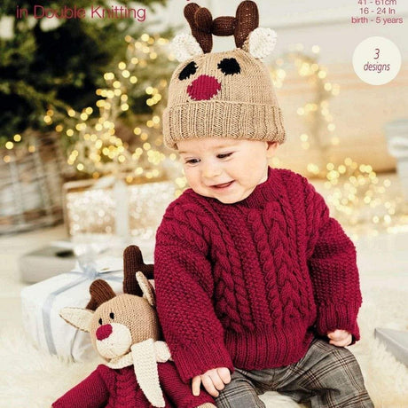 King Cole Patterns Stylecraft Kids DK Knitting Pattern 9869