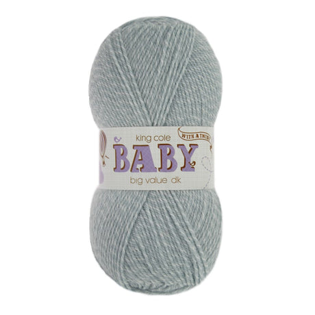 King Cole Yarn King Cole Big Value Baby DK Twist Knitting Yarn