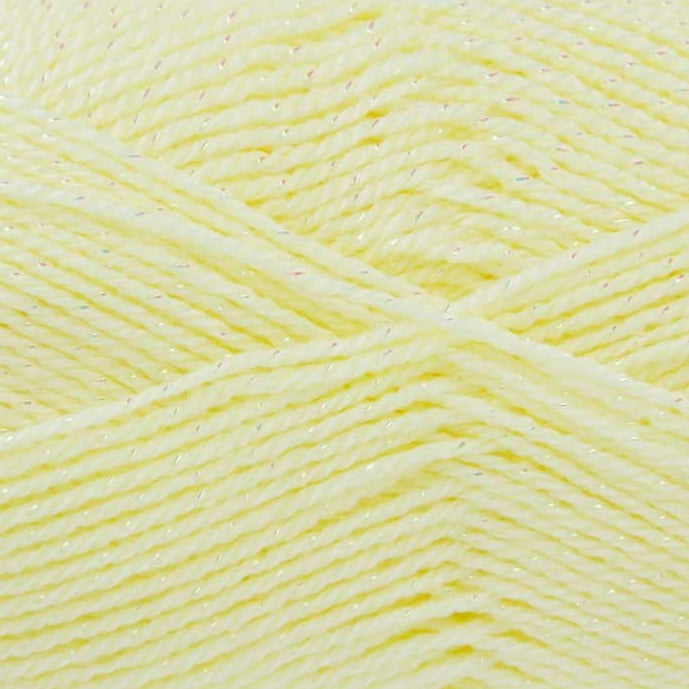 King Cole Baby Glitz DK Yarn Lemon
