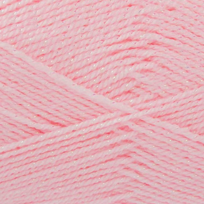 King Cole Baby Glitz DK Yarn Pink