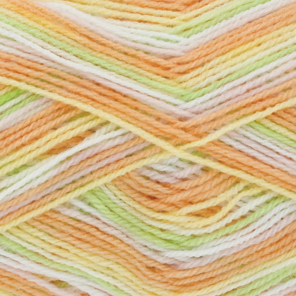 King Cole Big Value 4 ply Print Peaches