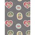 Lewis and Irene Fabric Family with Grey A180.3 Lewis and Irene Threaded with Love Fabric