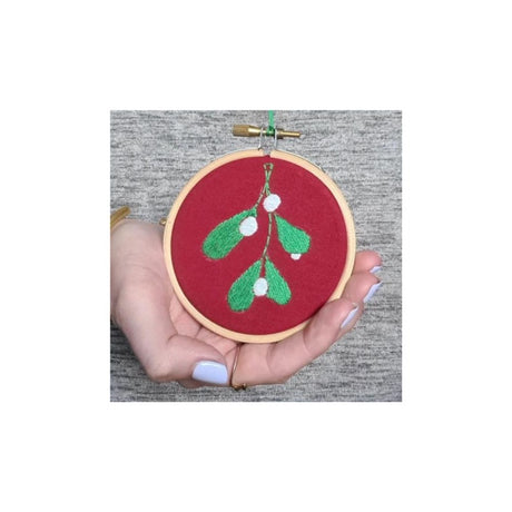 Mistletoe Embroidery Kit