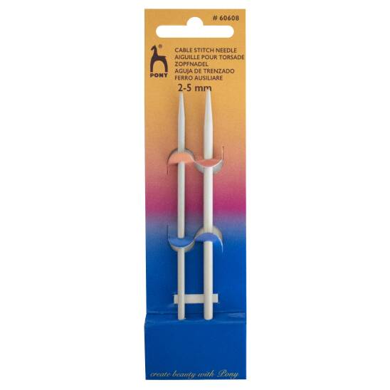 Pony Accessories Pony Cable Needles Pack of 2 Size Small 60608