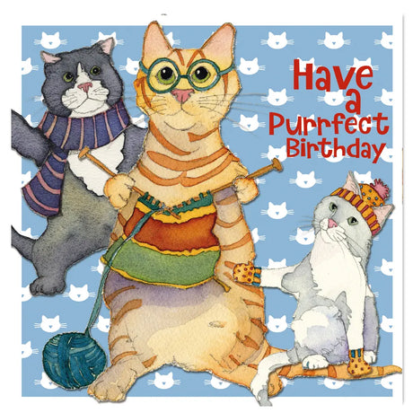 Emma Ball Purrfect Birthday Card